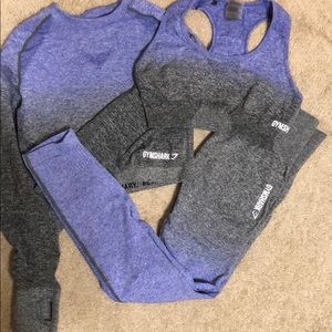 Gymshark ombré set!!